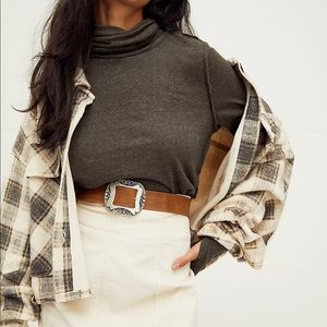 Free People Sandstone layering top